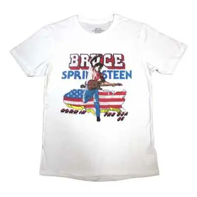 Bruce Springsteen Unisex T-shirt: Born In The Usa '85 (medium) M