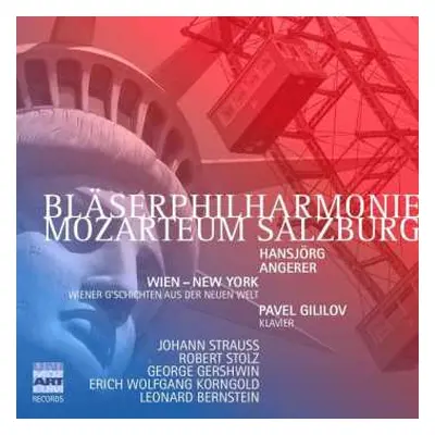 2CD Johann Strauss II: Bläserphilharmonie Mozarteum Salzburg - Wien - New York