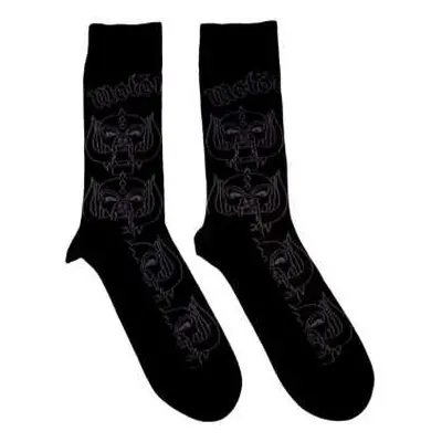 Motorhead Unisex Ankle Socks: Warpig Outlines (uk Size 7 - 11) 42 - 47