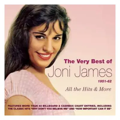 2CD Joni James: The Very Best Of Joni James 1951-62