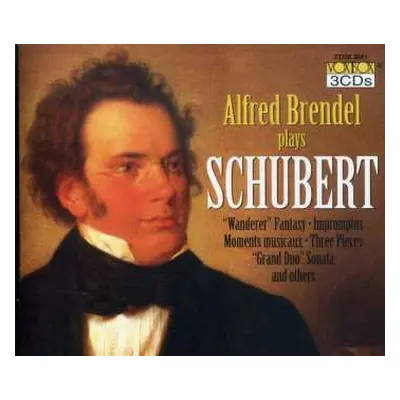 3CD Alfred Brendel: Alfred Brendel Plays Schubert