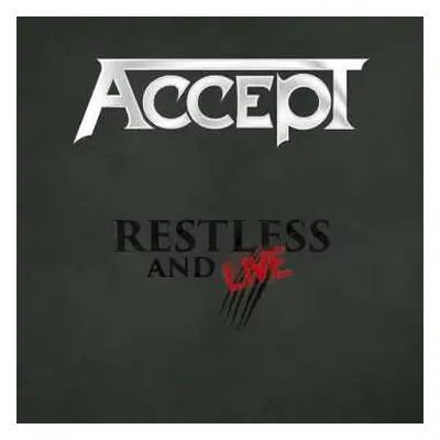 2CD Accept: Restless And Live (Blind Rage - Live In Europe 2015)