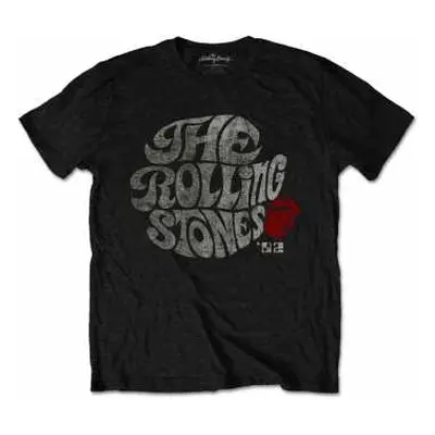 Tričko Swirl Logo The Rolling Stones '82 L