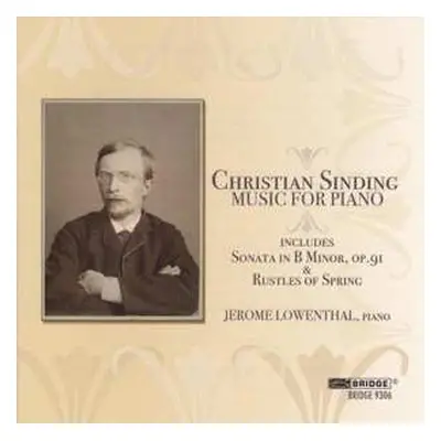 CD Christian Sinding: Christian Sinding | Music For Piano