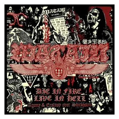 CD Watain: Die In Fire - Live In Hell