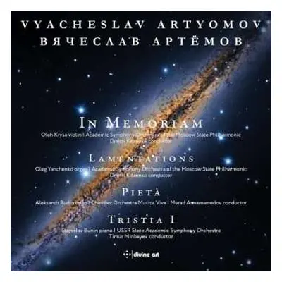 CD Vyacheslav Artyomov: In Memoriam And Other Works