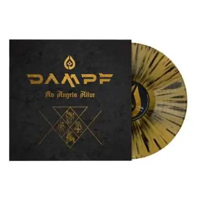 LP Dampf: No Angels Alive (gold Base Black Splatter)