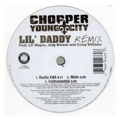 LP Chopper: Lil' Daddy (Remix) / Lil' Daddy