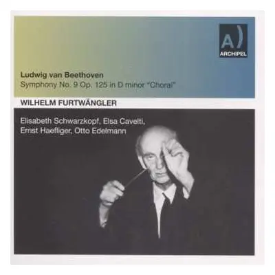 CD Ludwig van Beethoven: L. v. Beethoven: Symphony No. 9 / W. Furtwangler - Luzern, 1954