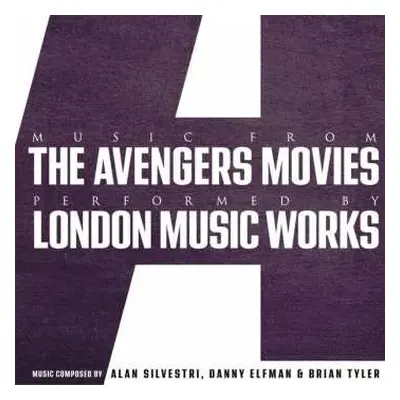 LP London Music Works: Music From The Avengers Movies CLR