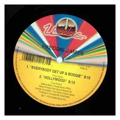 LP Freddie James: Everybody Get Up And Boogie