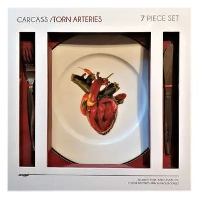 2LP/CD/Box Set Carcass: Torn Arteries DLX | LTD | CLR