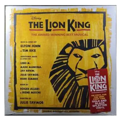 2LP Various: The Lion King - Original Broadway Cast Recording CLR | LTD