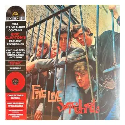 LP The Yardbirds: Five Live Yardbirds CLR