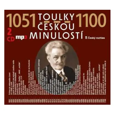 2CD Various: Toulky českou minulostí 1051-1100 (MP