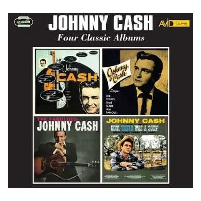 2CD Johnny Cash: Four Classic Albums