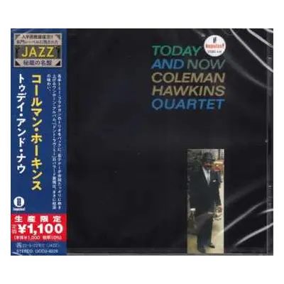 CD Coleman Hawkins Quartet: Today And Now LTD