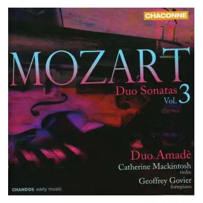 CD Wolfgang Amadeus Mozart: Sonaten Für Violine & Klavier Vol.3