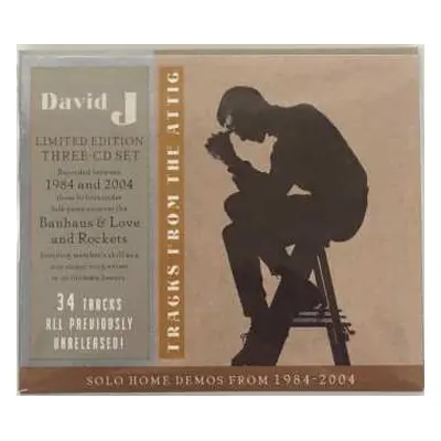 3CD David J: Tracks From The Attic LTD | NUM