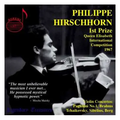 3CD Philippe Hirschhorn: Live Performances 1967-1977