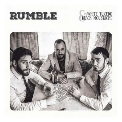 LP Rumble: white tuxedo & black moustache