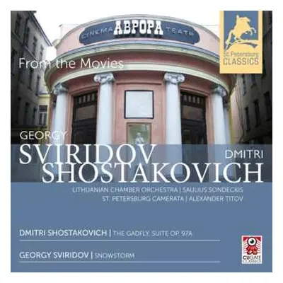 CD Dmitri Shostakovich: From The Movies