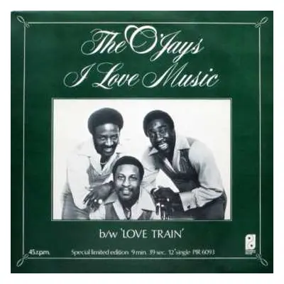 LP The O'Jays: I Love Music / Wake Up Everybody (The Mike Maurro Remixes)