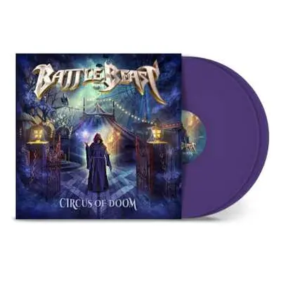 2LP Battle Beast: Circus Of Doom Blue Ltd.