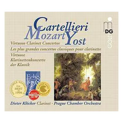 3CD Various: Dieter Klöcker - Virtuoso Clarinet Concertos