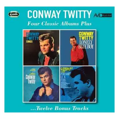 2CD Conway Twitty: Four Classic Albums Plus