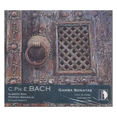 CD Carl Philipp Emanuel Bach: Gambensonaten Wq.88,136,137