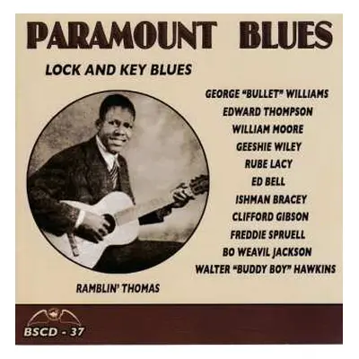 CD Various: Paramount Blues: Lock and Key Blues