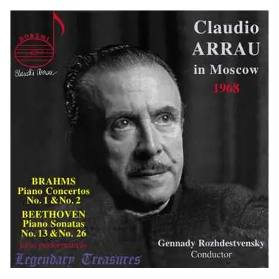 2CD Johannes Brahms: Claudio Arrau - Legendary Treasures Vol.1