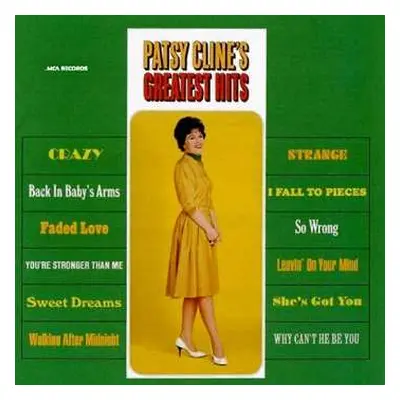 LP Patsy Cline: Greatest Hits