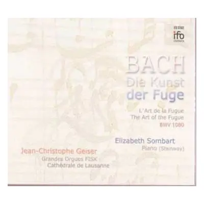 CD Johann Sebastian Bach: Die Kunst Der Fuge Bwv 1080