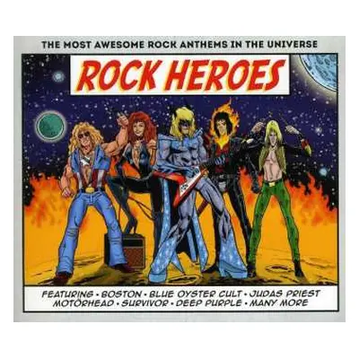 3CD Various: Rock Heroes