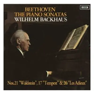 CD Ludwig van Beethoven: The Piano Sonatas Nos.21 "Waldstein", 17 "Tempest" & 26 "Les Adieux" LT