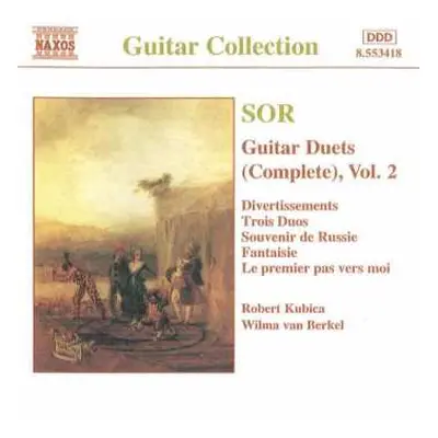 CD Fernando Sor: Guitar Duets (Complete), Vol. 2