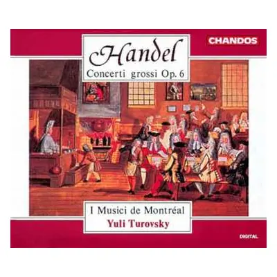 3CD Georg Friedrich Händel: Concerti Grossi Op.6 Nr.1-6