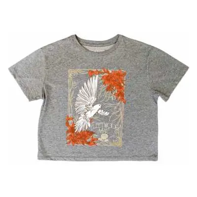 Fleetwood Mac Ladies Crop Top: Dove (small) S