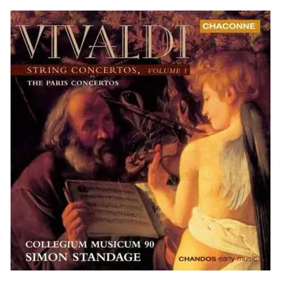 CD Antonio Vivaldi: String Concertos, Volume 1 - The Paris Concertos