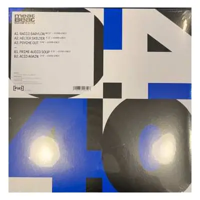 LP Meat Beat Manifesto: [PIAS] 40