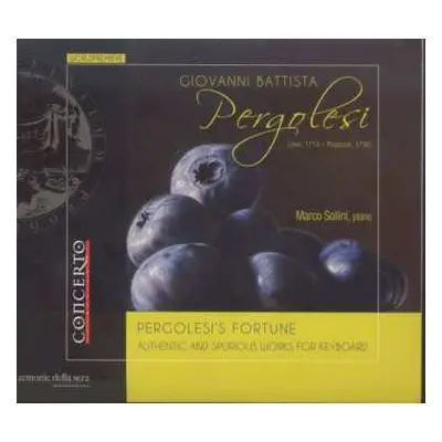 CD Giovanni Battista Pergolesi: Pergolesi's Fortune