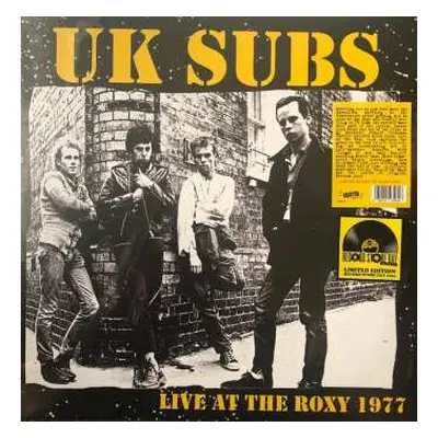 LP UK Subs: Live At The Roxy 1977 CLR | LTD