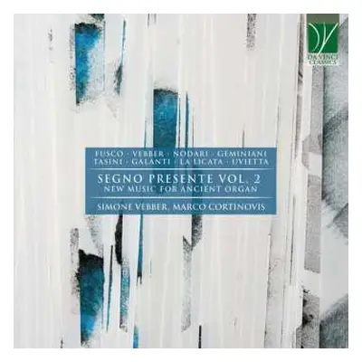 CD Simone Vebber: Segno Presente Vol. 2 (New Music For Ancient Organ)