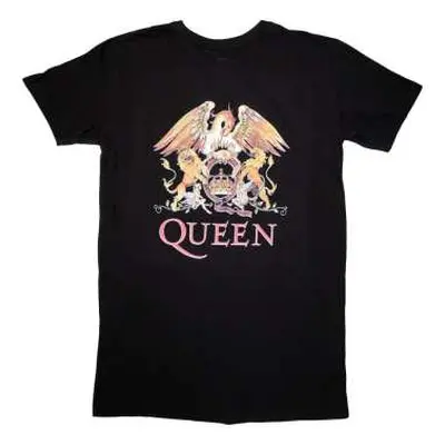 Queen Ladies T-shirt Dress: Classic Crest (xxxx-large) XXXXL