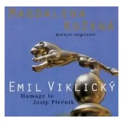 CD Emil Viklický: Pocta Josipu Plečnikovi / Homage To Josip Plečnik