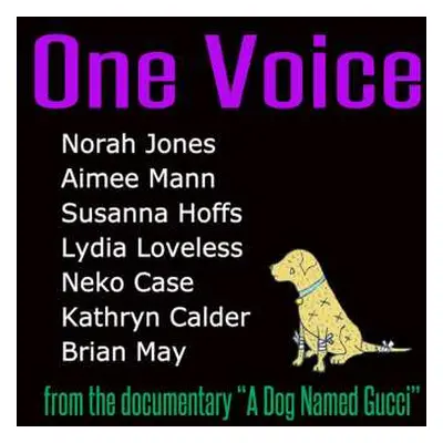 LP Norah Jones: One Voice (From The Documentary "A Dog Named Gucci") LTD