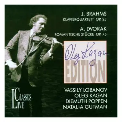 CD Johannes Brahms: Klavierquartett Nr.1 Op.25