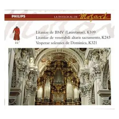 CD Wolfgang Amadeus Mozart: Litaniae De BMV (Lauretanae), K109 / Litaniae De Venerabili Altaris 